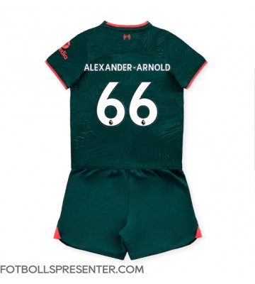 Liverpool Alexander-Arnold #66 Tredje tröja Barn 2022-23 Kortärmad (+ korta byxor)